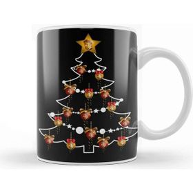 Baskı Dükkanı Hans Gruber Die Hard Christmas Tree Baubles Kupa