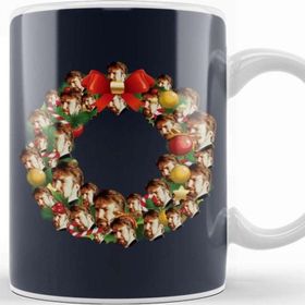 Baskı Dükkanı Hans Gruber Die Hard Multiface Christmas Wreath Kupa