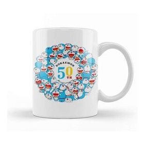 Baskı Dükkanı Happy 50TH Anniversary Doraemon Kupa