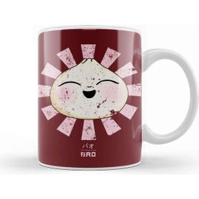Baskı Dükkanı Happy Bao Bun Retro Japanese Kupa