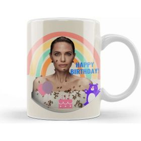 Baskı Dükkanı Happy Birthday To The Most Gorgeous, Beautiful Ange Kupa