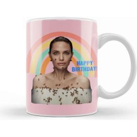 Baskı Dükkanı Happy Birthday To The Most Gorgeous, Beautiful Angel, Kupa