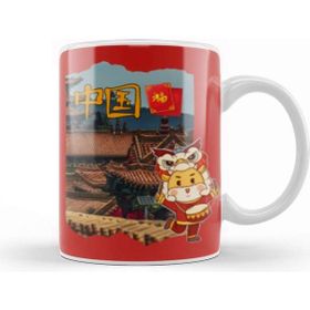Baskı Dükkanı Happy Chinese New Year Year Of The Tiger Gıft 2022 Kupa