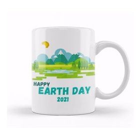 Baskı Dükkanı Happy Earth Day 2021 Kupa