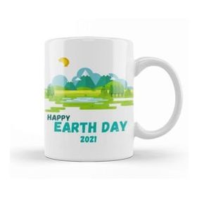 Baskı Dükkanı Happy Earth Day 2021 Kupa