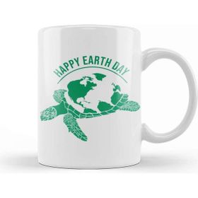 Baskı Dükkanı Happy Earth Day Kupa