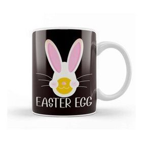 Baskı Dükkanı Happy Easter Eggs Hunting Spring Bunny Rabbit Egg Hunter Kupa