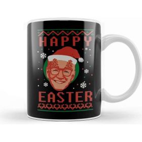 Baskı Dükkanı Happy Easter - Funny Joe Biden Kupa