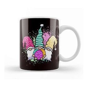 Baskı Dükkanı Happy Easter Gnome Eggs Hunter Bunny Rabbit Spring Religion Kupa
