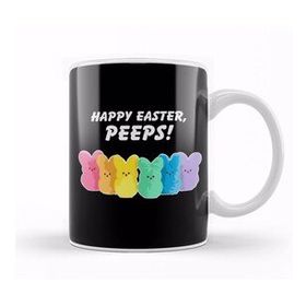 Baskı Dükkanı Happy Easter Peeps Kupa