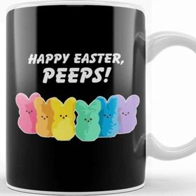 Baskı Dükkanı Happy Easter Peeps Kupa
