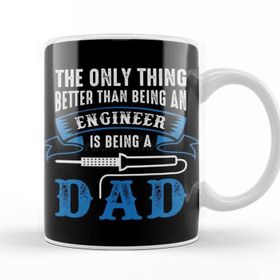 Baskı Dükkanı Happy Father Engineer 01 Kupa