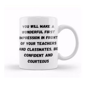 Baskı Dükkanı Happy First Day Of School Quotes 2021 Back To School Kupa