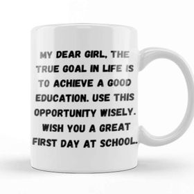 Baskı Dükkanı Happy First Day Of School Quotes 2021 Kupa