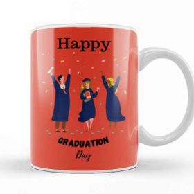 Baskı Dükkanı Happy Graduation Day Kupa
