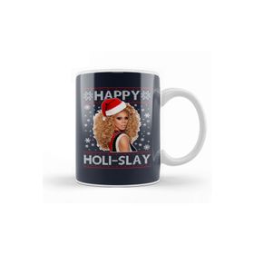 Baskı Dükkanı Happy Holi Slay Rupaul Christmas Knit Kupa