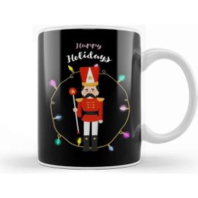Baskı Dükkanı Happy Holidays Nutcracker Kupa