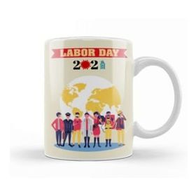 Baskı Dükkanı Happy Labor Day 2021 Kupa