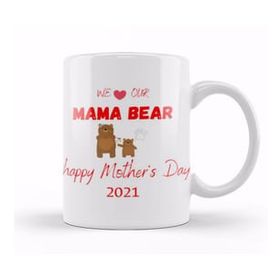 Baskı Dükkanı Happy Mothers Day 2021 Beautiful Art Kupa