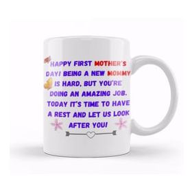 Baskı Dükkanı Happy Mothers Day 2021 Beautiful Art Kupa