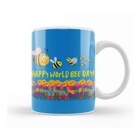 Baskı Dükkanı Happy World Bee Day! Kupa