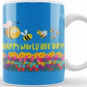 Baskı Dükkanı Happy World Bee Day! Kupa