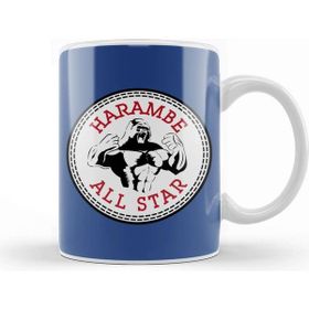 Baskı Dükkanı Harambe All Star Converse Logo Kupa