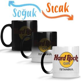 Baskı Dükkanı Hard Rock Cafe İstanbul Sihirli Porselen Kupa
