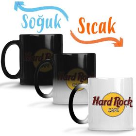 Baskı Dükkanı Hard Rock Cafe Seoul Sihirli Porselen Kupa