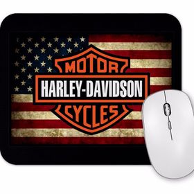 Baskı Dükkanı Harley Bandeira Mouse Pad