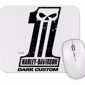 Baskı Dükkanı Harley Davidson Dark Custom Mouse Pad