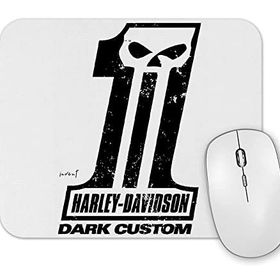 Baskı Dükkanı Harley Davidson Dark Custom Mouse Pad