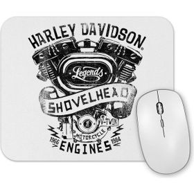 Baskı Dükkanı Harley Davidson Mouse Pad