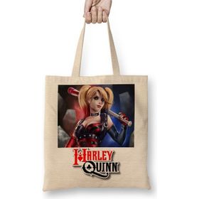 Baskı Dükkanı Harley Quinn Bez Kadın Günlük Çanta