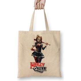 Baskı Dükkanı Harley Quinn Bez Kadın Günlük Çanta
