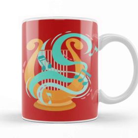 Baskı Dükkanı Harp Music Art Kupa