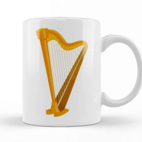 Baskı Dükkanı Harp Music Art Kupa
