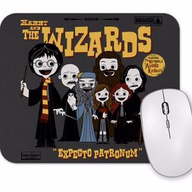 Baskı Dükkanı Harry Potter And the Wizards Mouse Pad