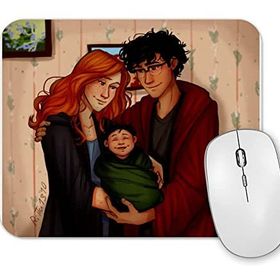 Baskı Dükkanı Harry Potter James And Lily Mouse Pad