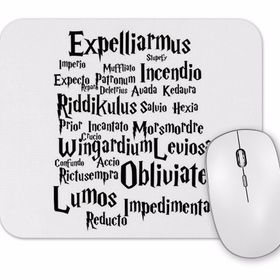 Baskı Dükkanı Harry Potter Spells Mouse Pad