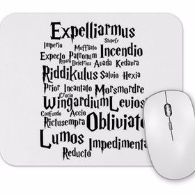 Baskı Dükkanı Harry Potter Spells Mouse Pad