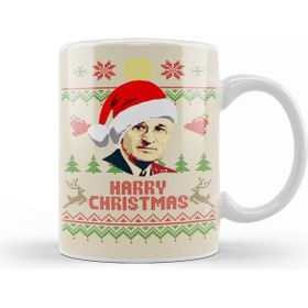 Baskı Dükkanı Harry S Truman Harry Christmas Kupa