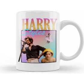 Baskı Dükkanı Harry Styles Retro Tee 01 Kupa