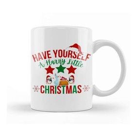 Baskı Dükkanı Have Yourself A Harry Little Christmas Merry Christmas Kupa