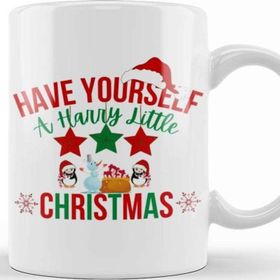 Baskı Dükkanı Have Yourself A Harry Little Christmas Merry Christmas Kupa