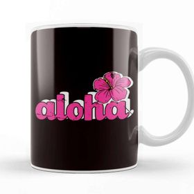 Baskı Dükkanı Hawaii Hibiscus Aloha Ocean Island Summer Travel Beach Trip Kupa
