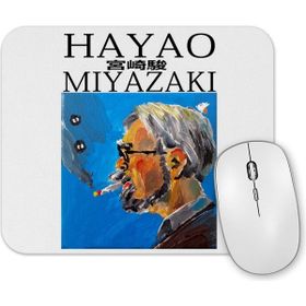 Baskı Dükkanı Hayao Miyazaki Thinking Face Mouse Pad