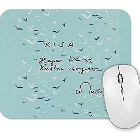 Baskı Dükkanı Hayat Kısa Kuşlar Uçuyor 3 Mouse Pad