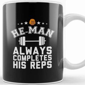 Baskı Dükkanı He Man Always Completes His Reps Masters Of The Universe Kupa