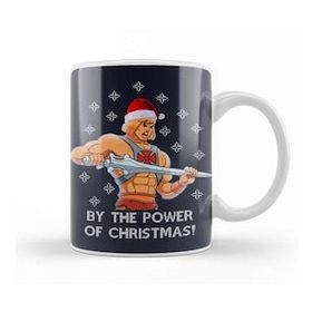 Baskı Dükkanı He Man By The Power Of Christmas Mug Kupa